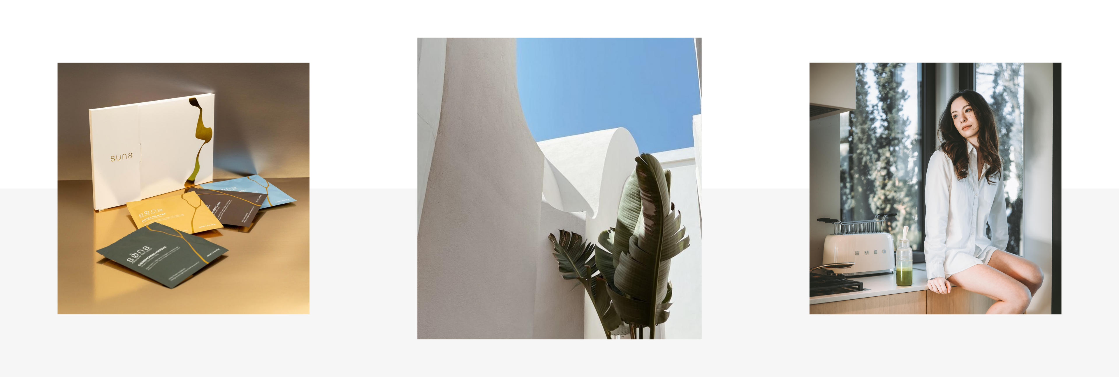 Suna protein tea latte travel set perfect for wellness people on the go. Packed with 20g of whey protein and marine collagen.