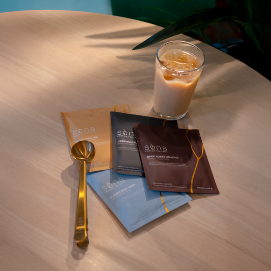 Suna Protein Tea Latte boosted with Collagen