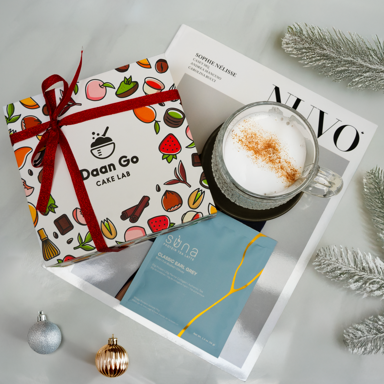 Protein Tea Latte with Collagen 